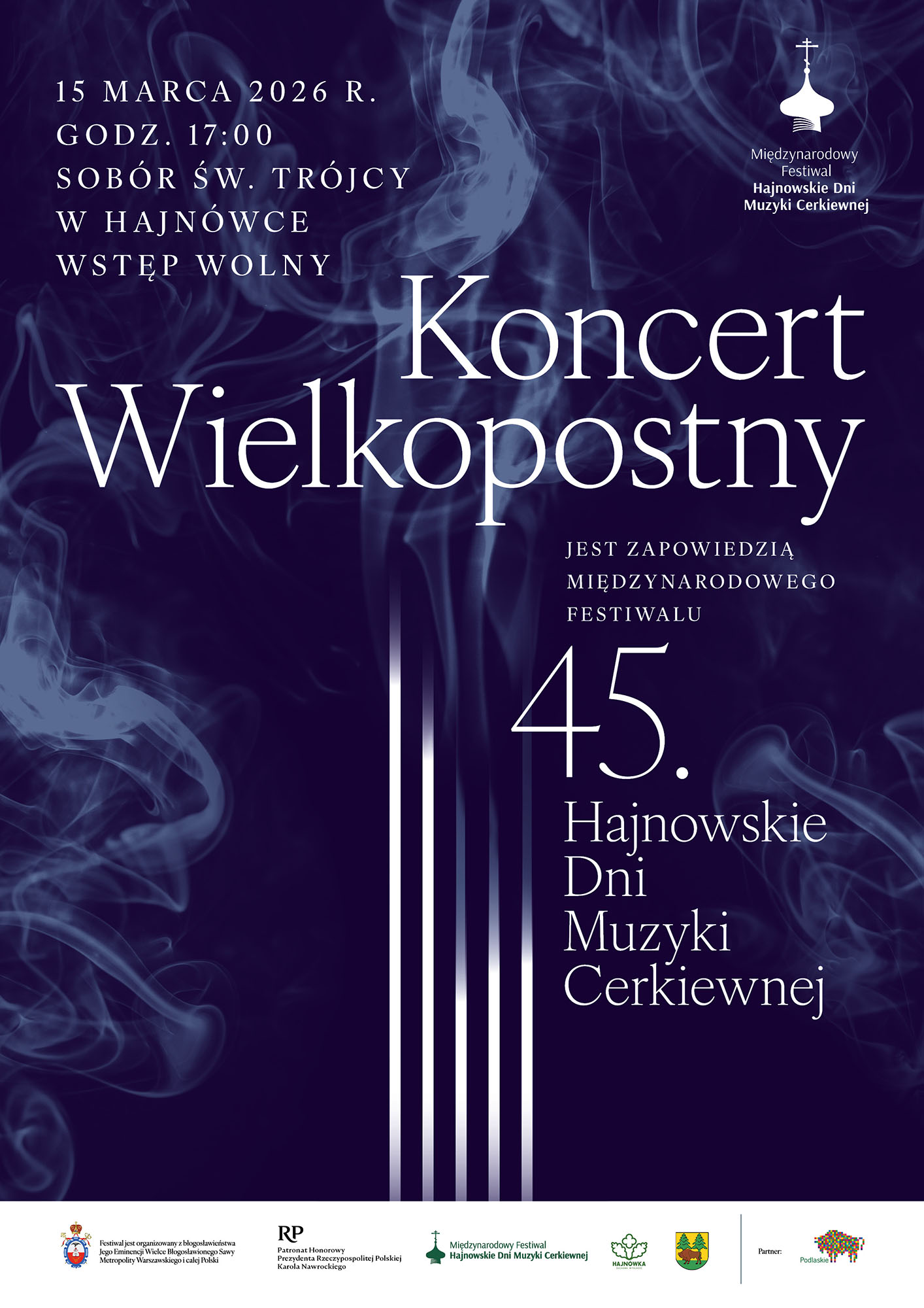 HDMC 2026 Koncert Wielkopostny plakat 2026030301 online