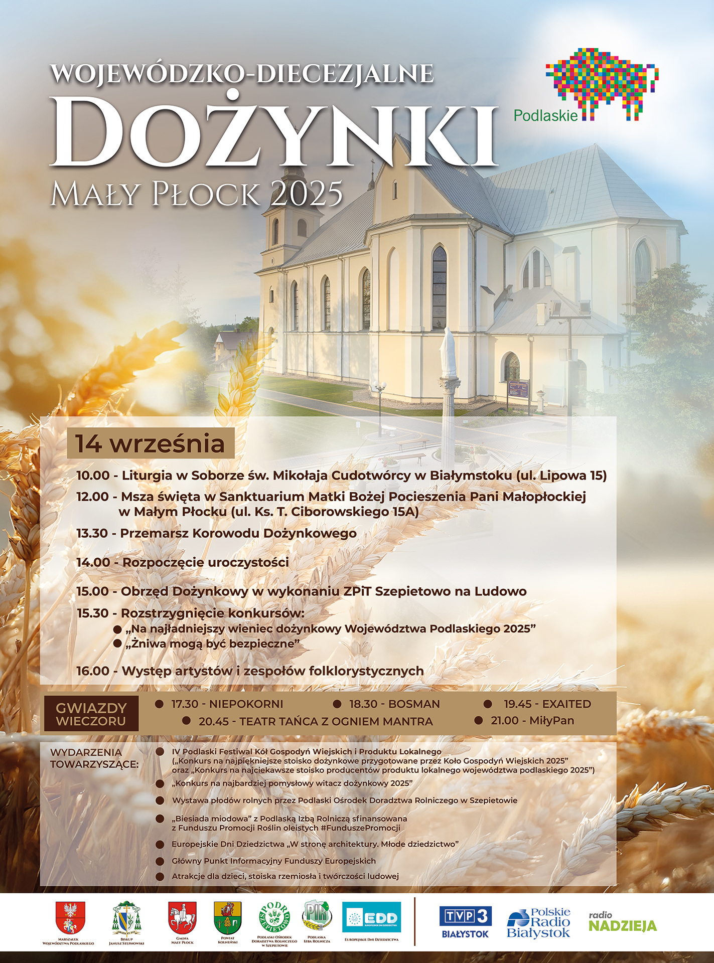 Plakat Dozynki Maly Plock 2025 a17502f7 c43f 44c0 b0be 0182b17513ee1